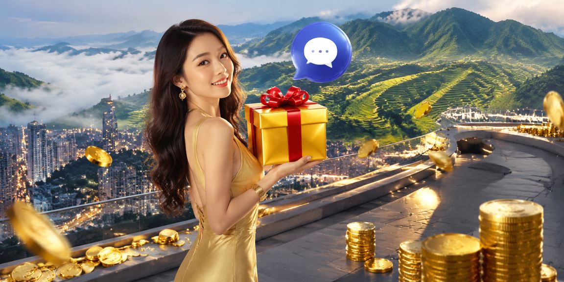 Người phụ nữ Việt Nam tại Sa Pa mở phong bì đỏ và sử dụng điện thoại để tham gia trò chơi trực tuyến